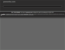 Tablet Screenshot of pamonha.com